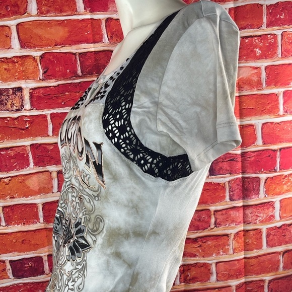 Affliction Women’s T-Shirt - Picture 5 of 6